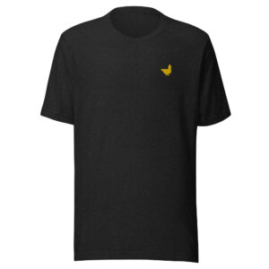 Small Yellow $COQ (Embroidered) Unisex t-shirt